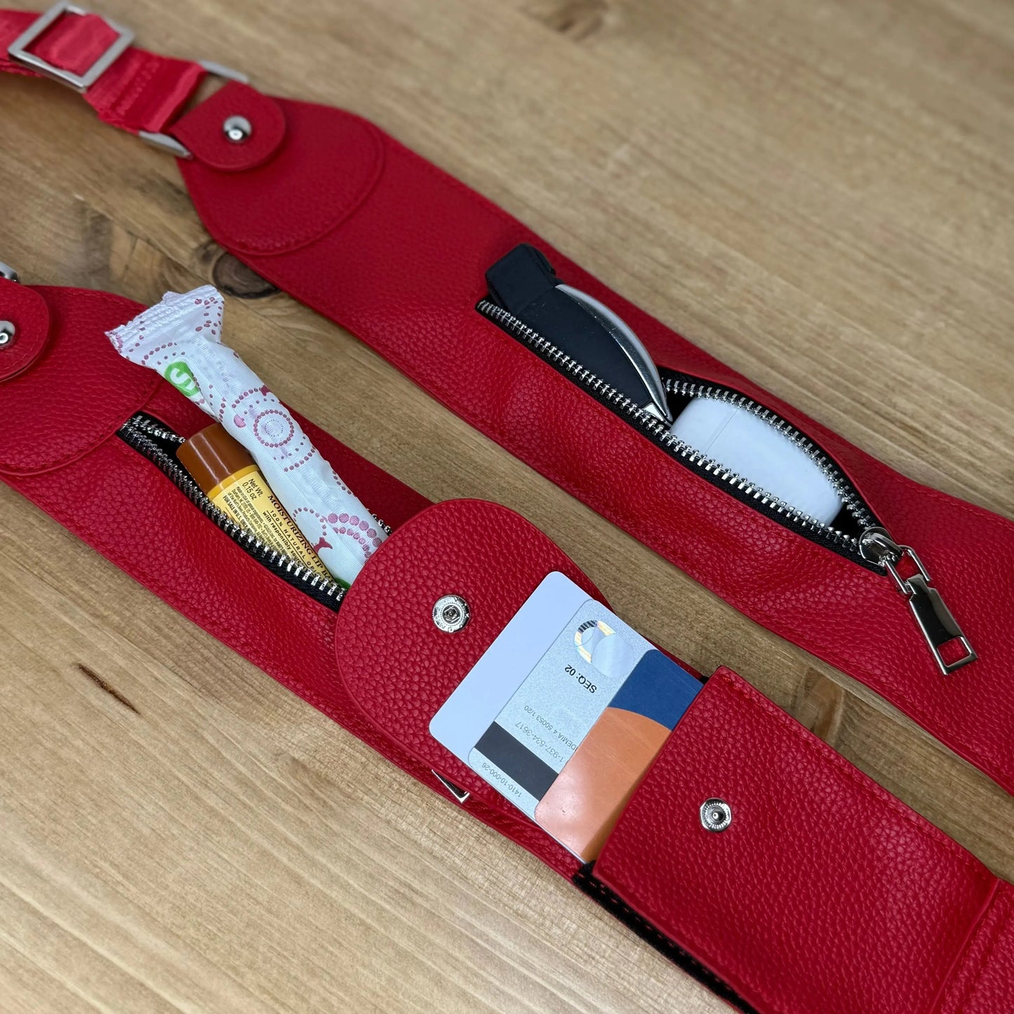 Caitie G- Bundle: The Original Smooth Red Set + Red Stashie-