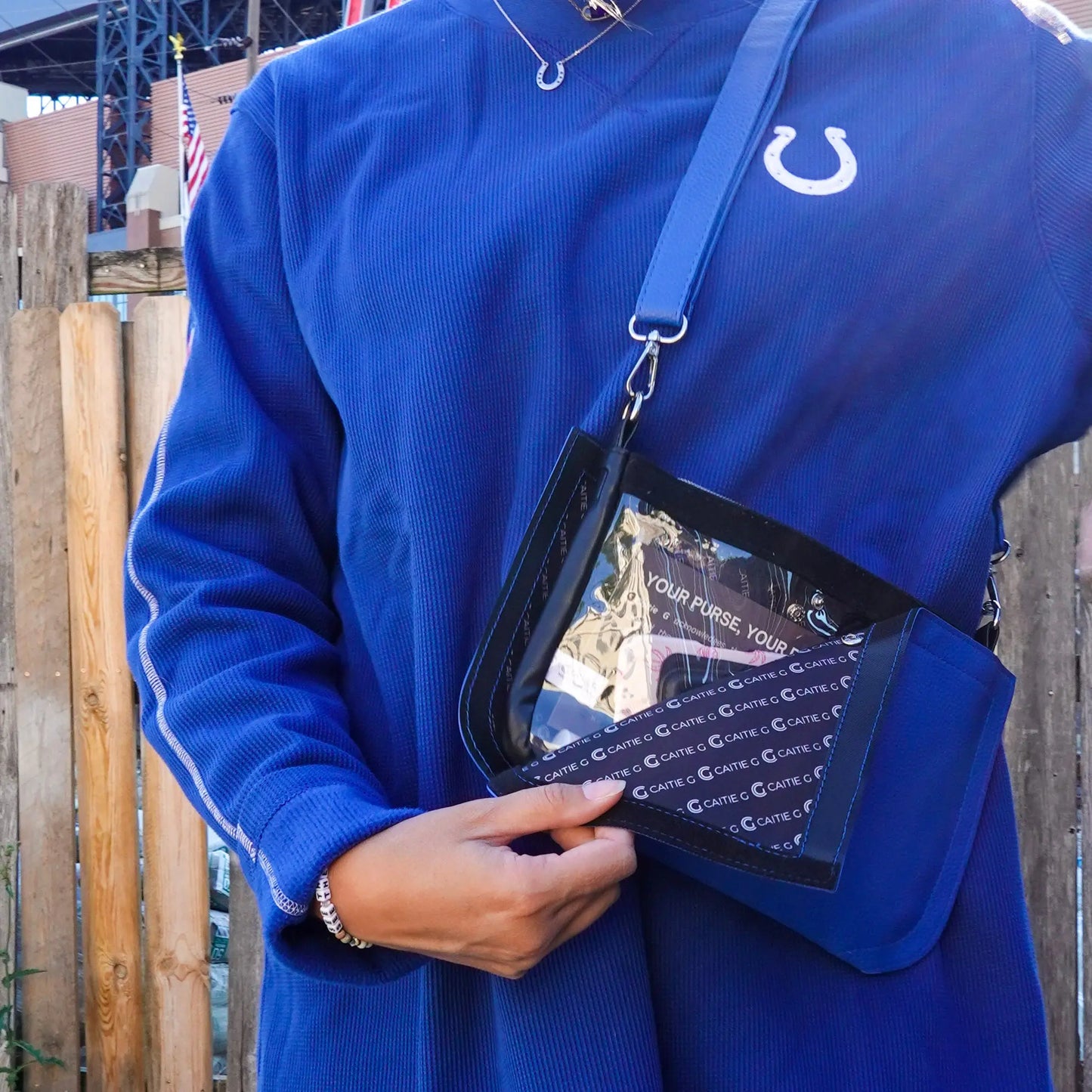 Caitie G- Royal Blue Pebble-