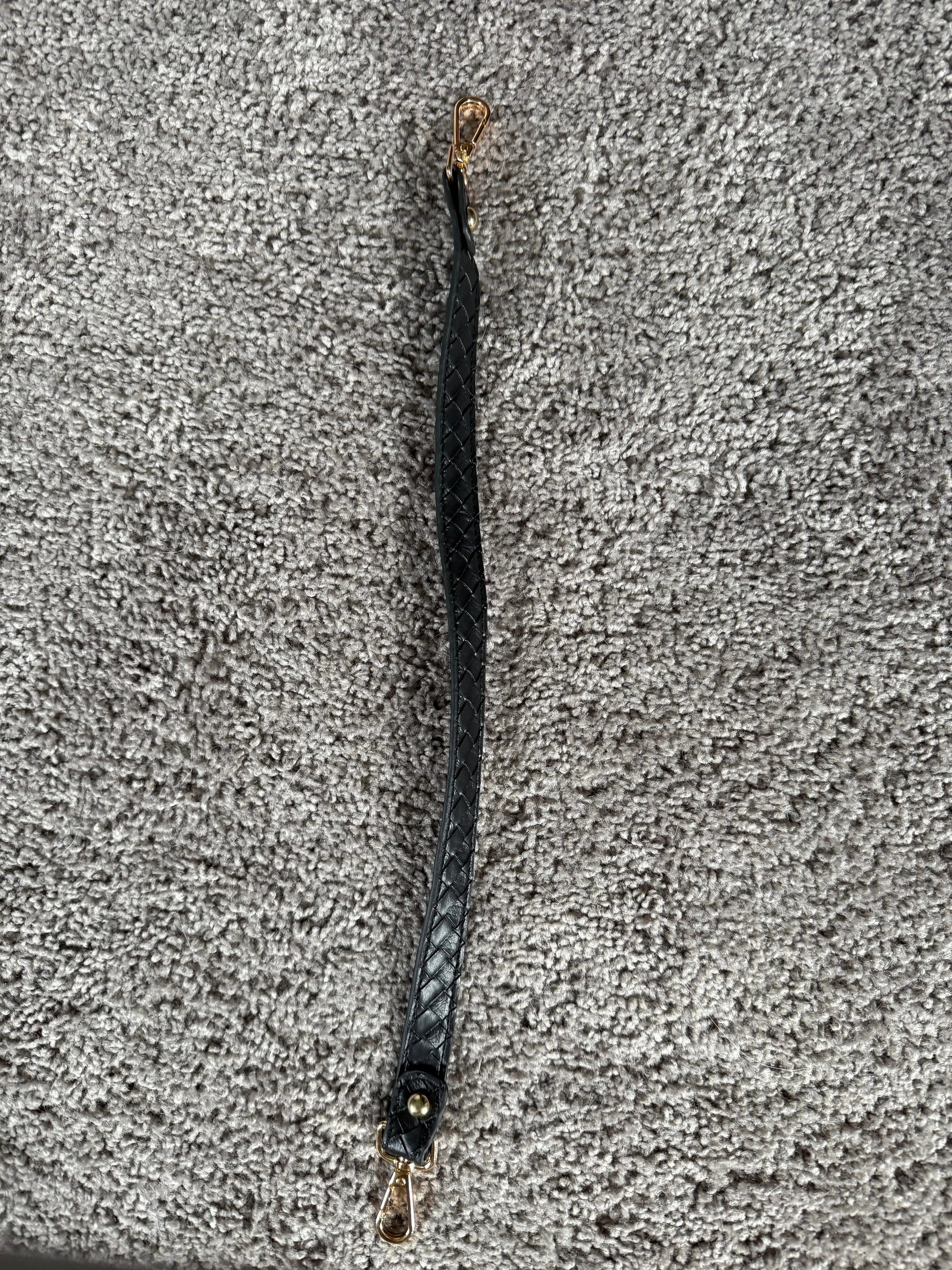 Caitie G- Signature Black Woven - Strap-