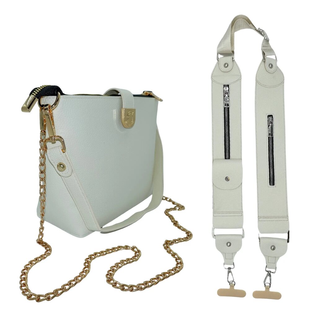 Ivory Pebble + Ivory Stashie Signature Series Bundle + Stashie