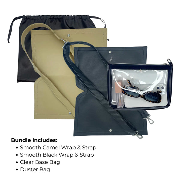 Caitie G- Bundle - Smooth Camel & Smooth Black-