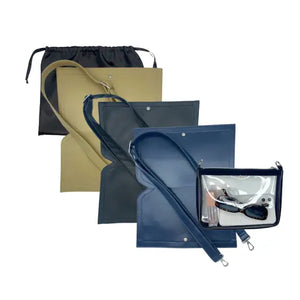 Caitie G- Bundle: Light Tan, Smooth Black, Smooth Navy-