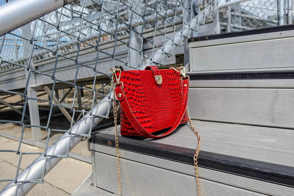 Caitie G- Bundle: Signature Alligator Red Full Set + Original Smooth Red Full Set + Red Stashie-