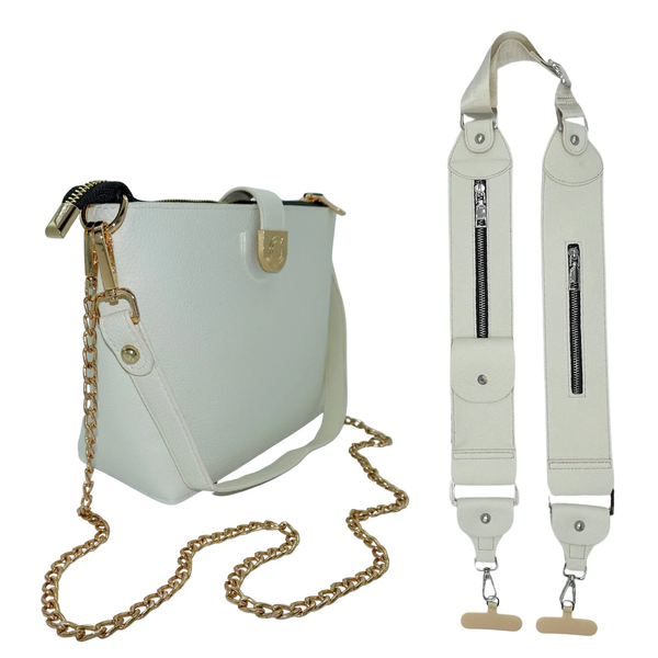 Caitie G- Bundle: Signature Pebble Ivory Full Set + Ivory Stashie-