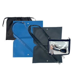 Caitie G- Bundle: Smooth Black & Royal Blue Pebble-