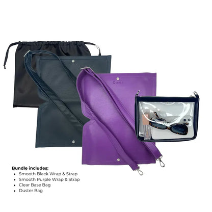 Caitie G- Bundle: Smooth Black & Smooth Purple-