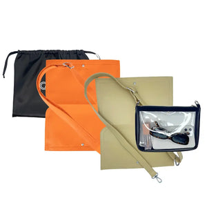 Caitie G- Bundle: Smooth Camel & Orange Pebble-