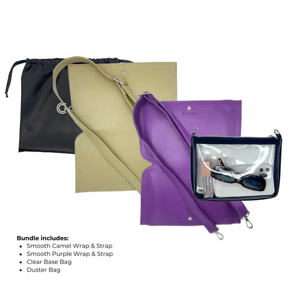 Caitie G- Bundle: Smooth Purple & Smooth Camel-