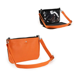 Caitie G- Caitie G Original Bag - Orange Pebble- Full Set (Clear Bag + Wrap + Strap)