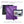 Caitie G- Caitie G Original Bag - Smooth Purple- Full Set (Clear Bag + Wrap + Strap)