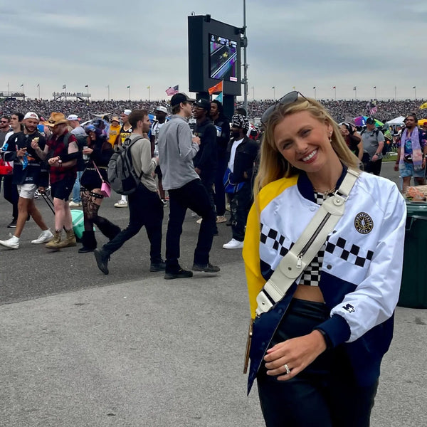 Caitie G- Ivory Stashie - storage strap-