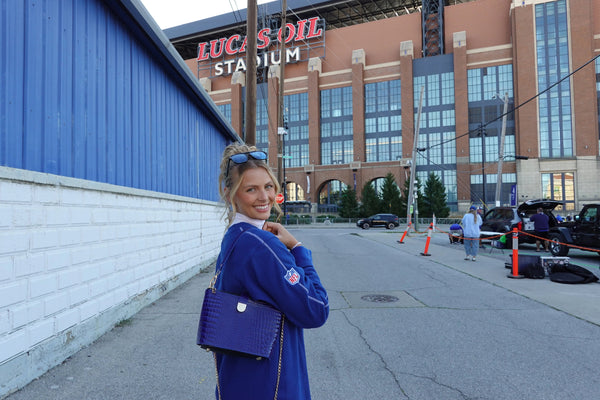 Caitie G- PREORDER: Bundle: Signature Alligator Royal Blue Full Set + Original Pebble Royal Blue Full Set + Royal Blue Stashie-