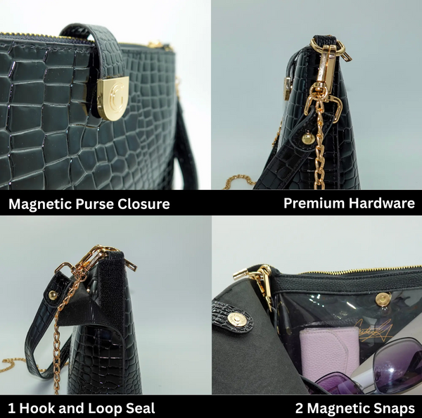 Caitie G- Signature Black Alligator-