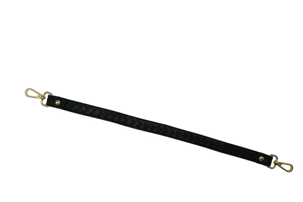 Caitie G- Signature Black Woven - Strap-