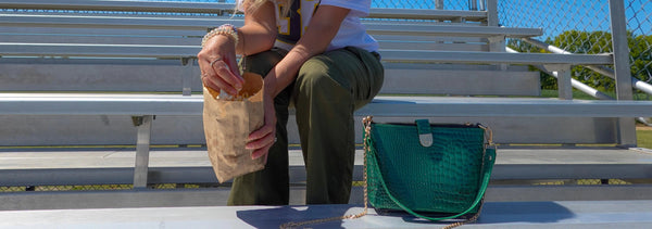 Caitie G- Signature Green Alligator-