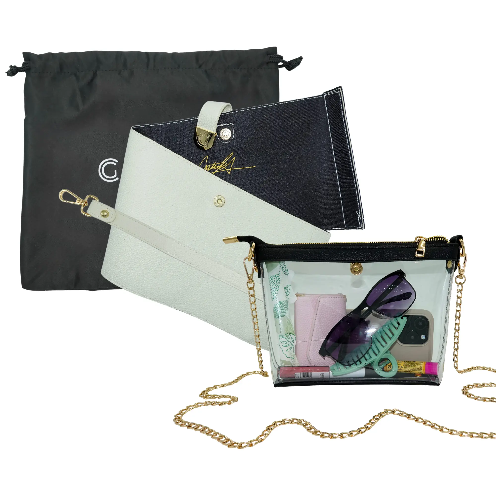 Caitie G- Signature Ivory Pebble- Full Set