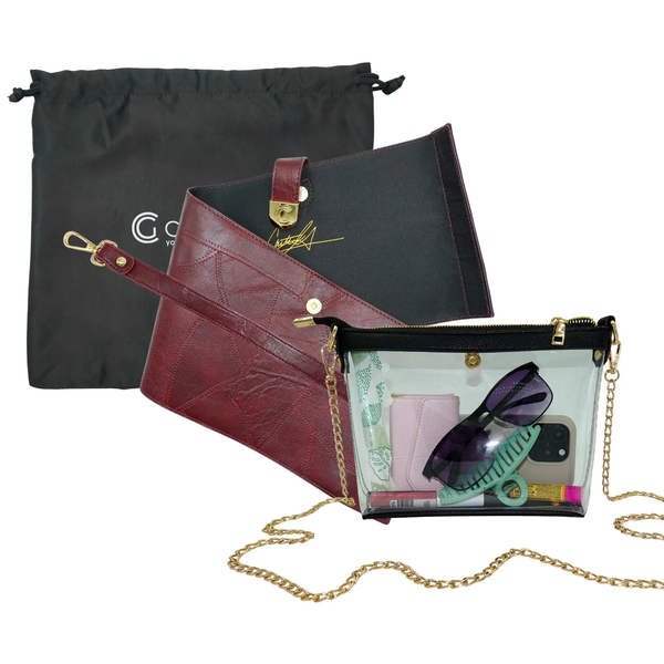 Caitie G- Signature Maroon Stitched- Full Set