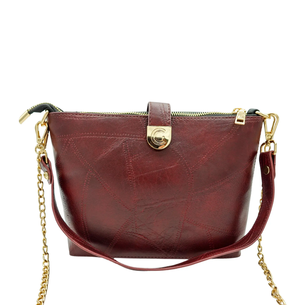 Caitie G- Signature Maroon Stitched-