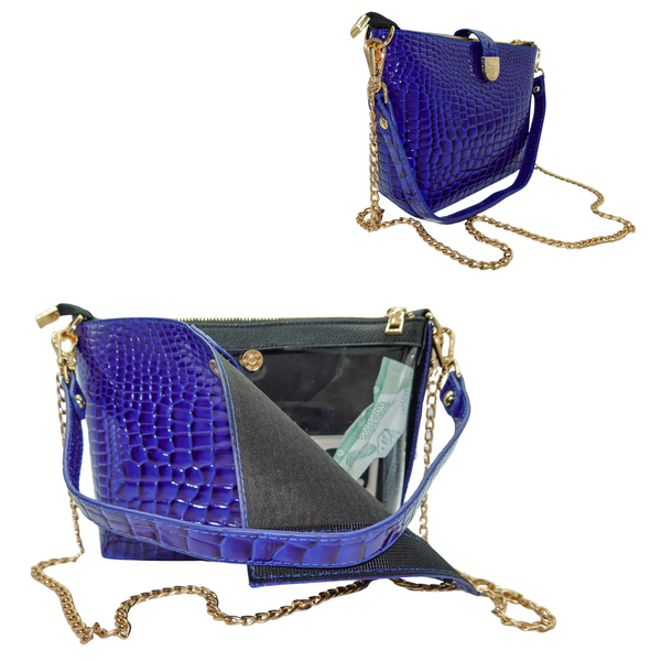 Caitie G- Signature Royal Blue Alligator-