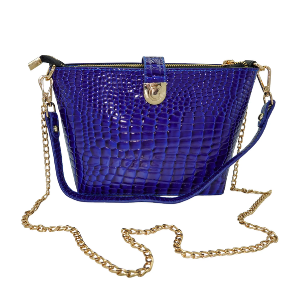 Caitie G- Signature Royal Blue Alligator-