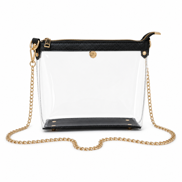 Caitie G Signature Bag - Clear Base