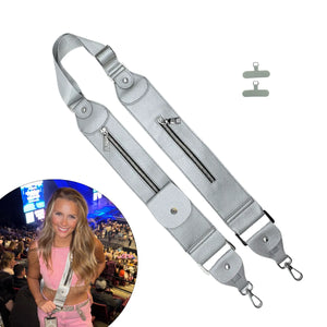 Caitie G- Silver Stashie - storage strap-