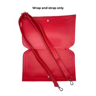 Smooth Red Wrap & Strap