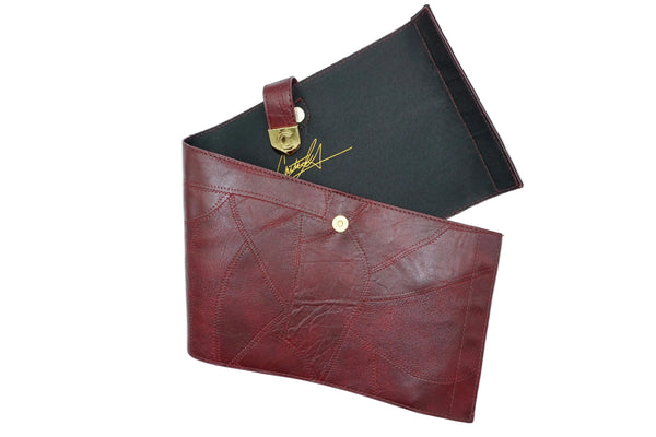 Caitie G- Wrap + Strap for Caitie G Signature Bag (No Clear Bag)- Maroon Stitched