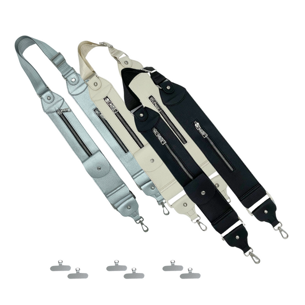 Caitie G- Bundle: Black, Ivory, and Silver Stashie-